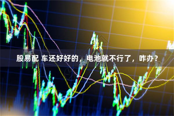 股易配 车还好好的，电池就不行了，咋办？
